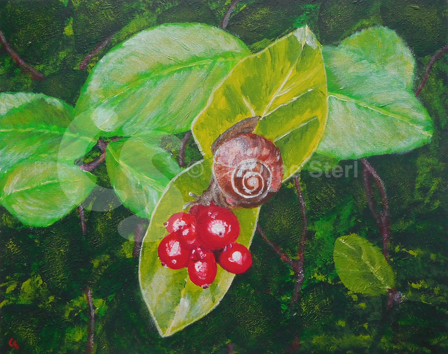 Painting: A good meal